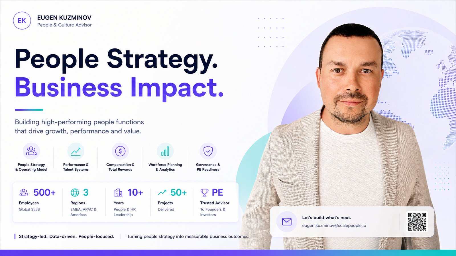 Eugen Kuzminov — People & Culture Advisor. People Strategy. Business Impact.